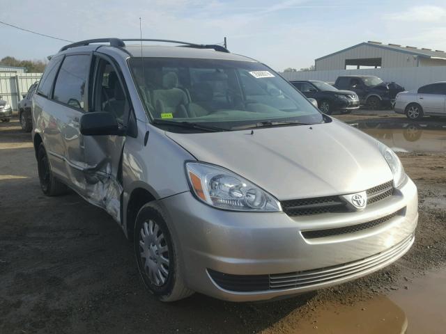 5TDZA23C85S349482 - 2005 TOYOTA SIENNA CE GRAY photo 1