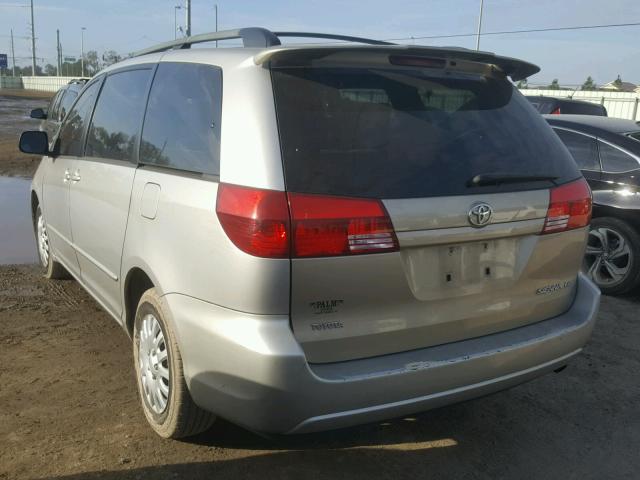 5TDZA23C85S349482 - 2005 TOYOTA SIENNA CE GRAY photo 3