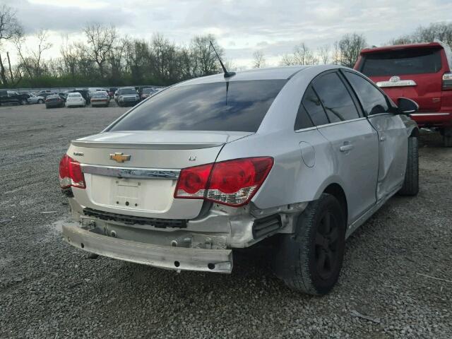 1G1PC5SB2E7480681 - 2014 CHEVROLET CRUZE LT SILVER photo 4