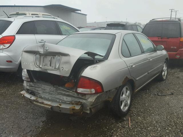 3N1CB51D8YL337698 - 2000 NISSAN SENTRA BAS TAN photo 4