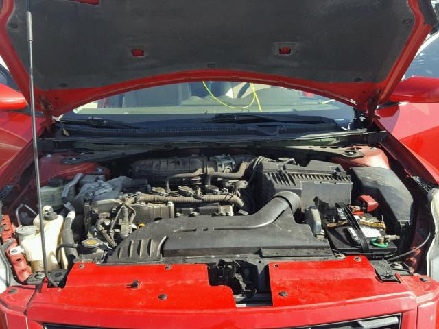 1N4AL24E89C118750 - 2009 NISSAN ALTIMA 2.5 RED photo 7