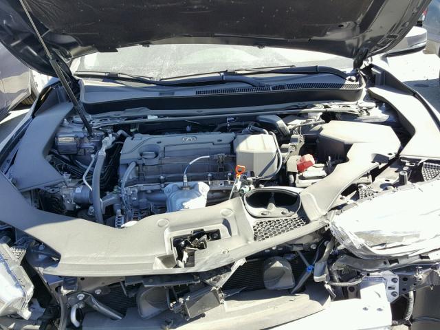 19UUB1F36JA008524 - 2018 ACURA TLX GRAY photo 7