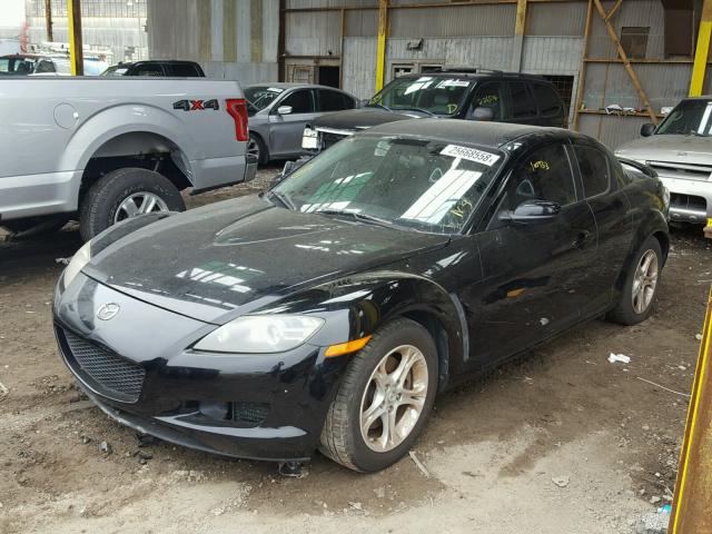 JM1FE173X70213839 - 2007 MAZDA RX8 BLACK photo 2