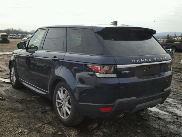 SALWG2FKXHA672205 - 2017 LAND ROVER RANGE ROVE BLUE photo 3