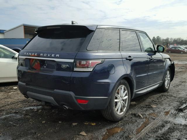 SALWG2FKXHA672205 - 2017 LAND ROVER RANGE ROVE BLUE photo 4