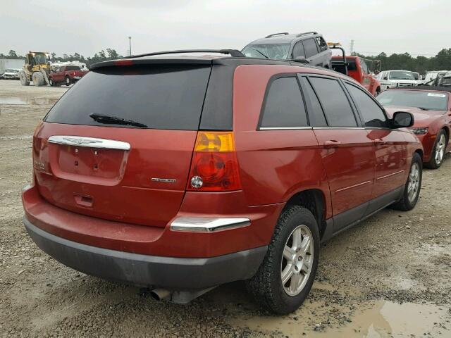 2A8GF68406R862469 - 2006 CHRYSLER PACIFICA T RED photo 4