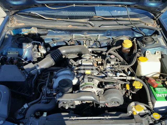 4S3BK6251S7355879 - 1995 SUBARU LEGACY BRI GREEN photo 7