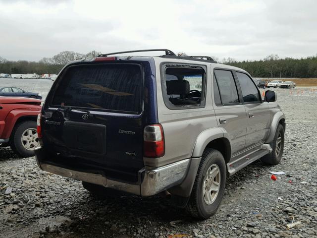 JT3GN86R920245424 - 2002 TOYOTA 4RUNNER SR TWO TONE photo 4