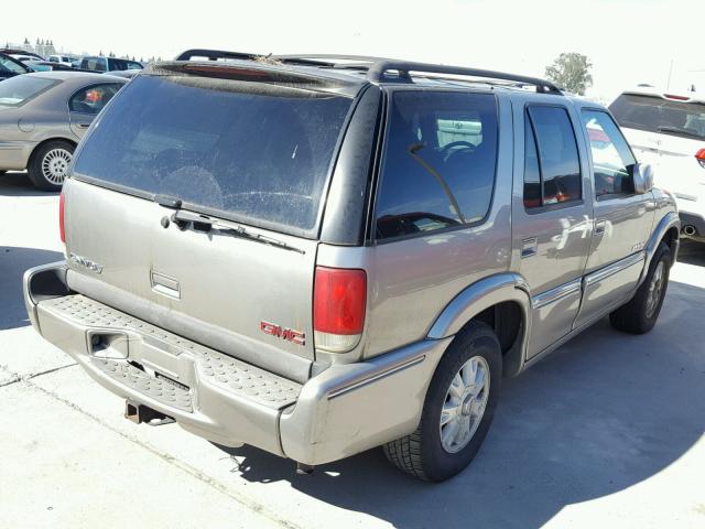 1GKDT13W3Y2234216 - 2000 GMC JIMMY / EN BEIGE photo 4