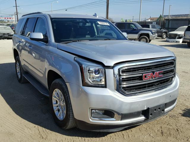 1GKS1BKC2HR124744 - 2017 GMC YUKON SLT SILVER photo 1