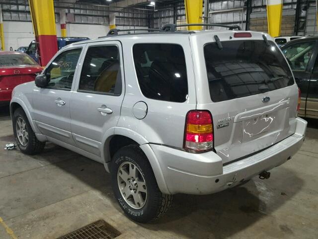 1FMCU94163KA51936 - 2003 FORD ESCAPE LIM SILVER photo 3