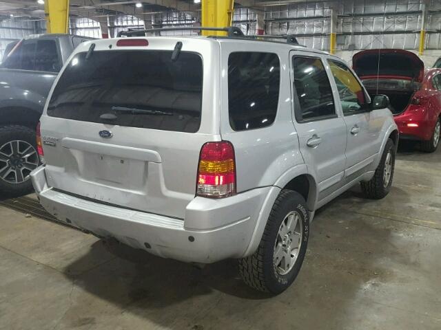 1FMCU94163KA51936 - 2003 FORD ESCAPE LIM SILVER photo 4