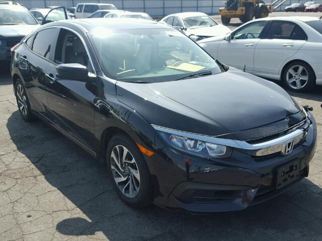19XFC2F7XGE222757 - 2016 HONDA CIVIC EX BLACK photo 1