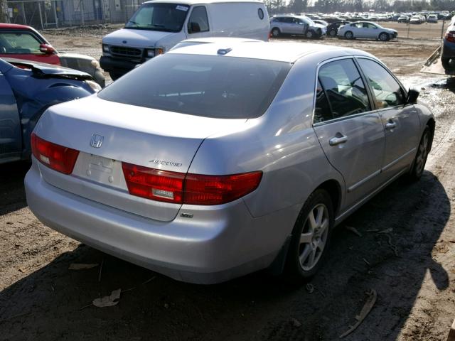 1HGCM66505A074125 - 2005 HONDA ACCORD EX SILVER photo 4