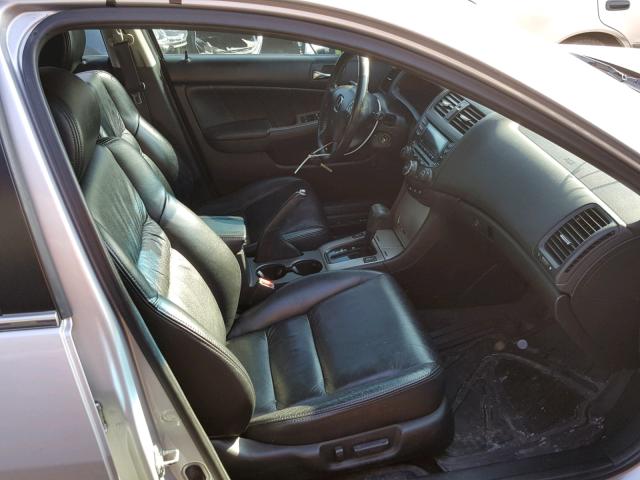 1HGCM66505A074125 - 2005 HONDA ACCORD EX SILVER photo 5