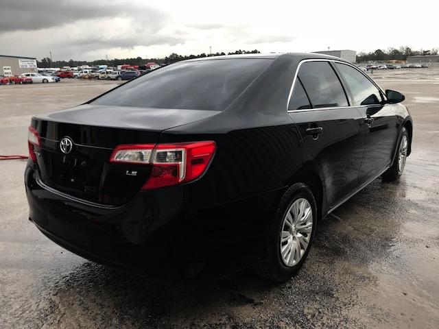 4T4BF1FK9DR326160 - 2013 TOYOTA CAMRY L BLACK photo 4