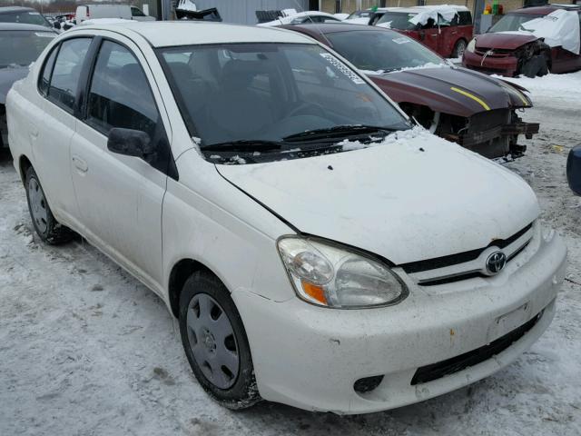 JTDBT123035052250 - 2003 TOYOTA ECHO WHITE photo 1