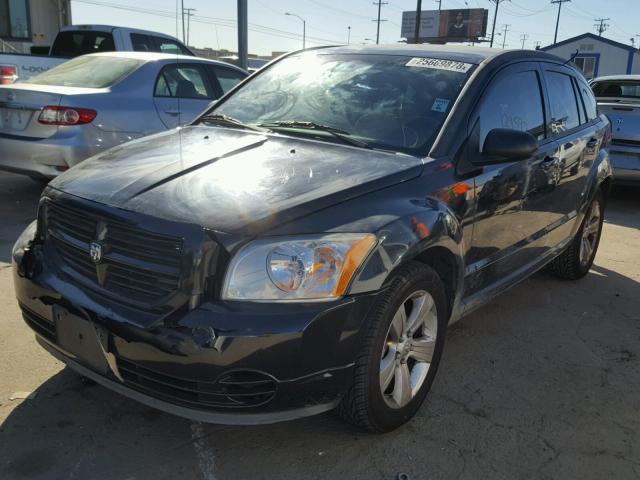 1B3CB4HA9AD605500 - 2010 DODGE CALIBER SX BLACK photo 2