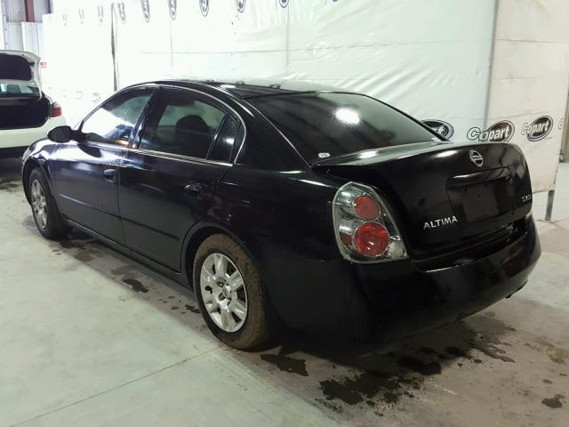 1N4AL11D96C126423 - 2006 NISSAN ALTIMA S BLACK photo 3