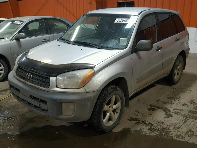 JTEHH20VX10046774 - 2001 TOYOTA RAV4 SILVER photo 2