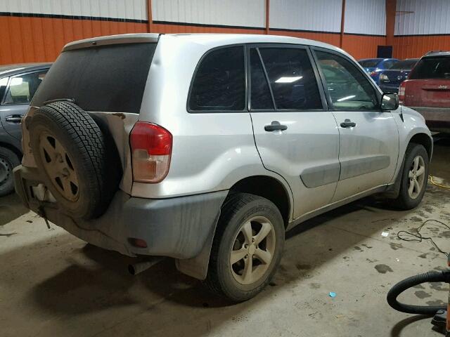 JTEHH20VX10046774 - 2001 TOYOTA RAV4 SILVER photo 4