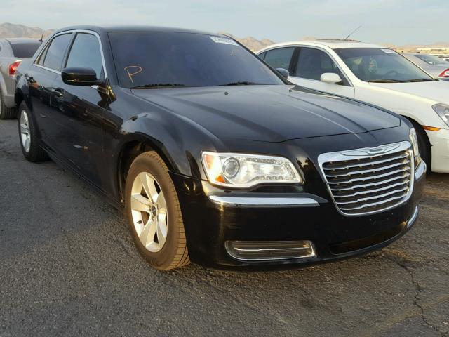 2C3CCAAGXCH116803 - 2012 CHRYSLER 300 BLACK photo 1