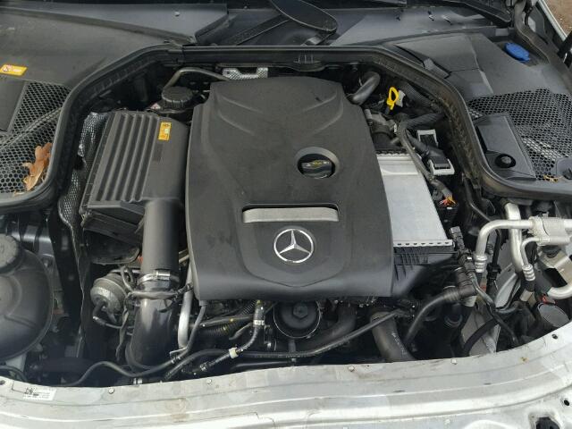 55SWF4JB0GU109021 - 2016 MERCEDES-BENZ C 300 SILVER photo 7