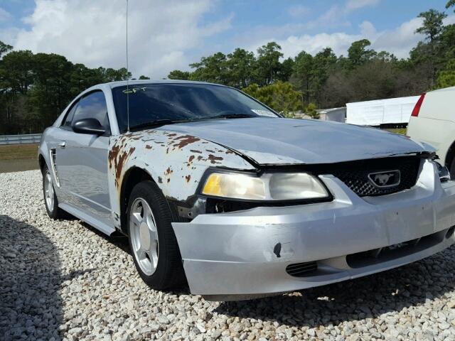 1FAFP40664F152231 - 2004 FORD MUSTANG SILVER photo 1