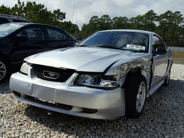 1FAFP40664F152231 - 2004 FORD MUSTANG SILVER photo 2