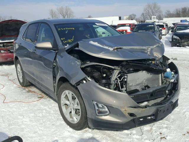 3GNAXKEX2JS511079 - 2018 CHEVROLET EQUINOX LT GRAY photo 1