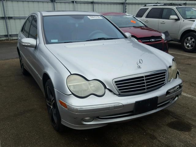 WDBRF40J33F381123 - 2003 MERCEDES-BENZ C 230K SPO SILVER photo 1