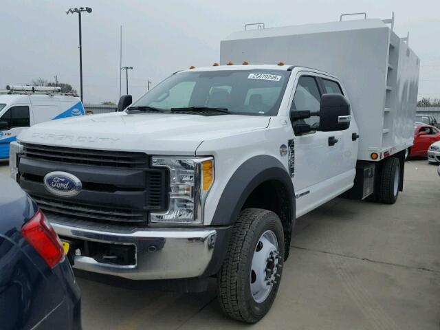 1FD0W5GT1HEB90610 - 2017 FORD F550 SUPER WHITE photo 2