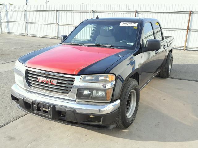 1GTCS13E988142221 - 2008 GMC CANYON TWO TONE photo 2