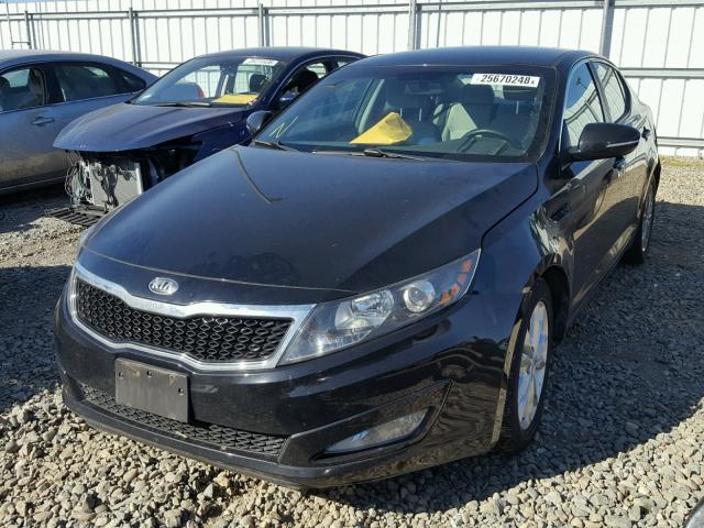 5XXGM4A77DG147359 - 2013 KIA OPTIMA LX BLACK photo 2