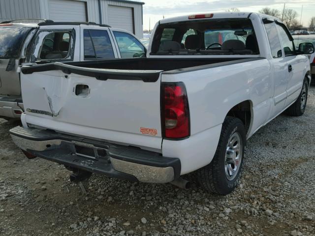 1GCEC19V16Z169708 - 2006 CHEVROLET SILVERADO WHITE photo 4