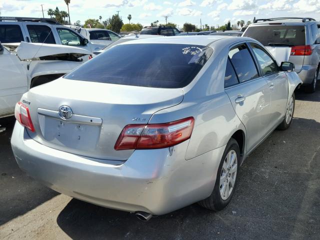 JTNBE46K273022323 - 2007 TOYOTA CAMRY NEW SILVER photo 4