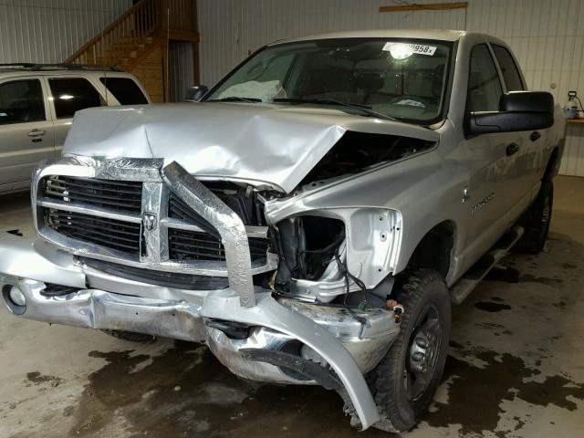3D7KS28C06G291901 - 2006 DODGE RAM 2500 S SILVER photo 2