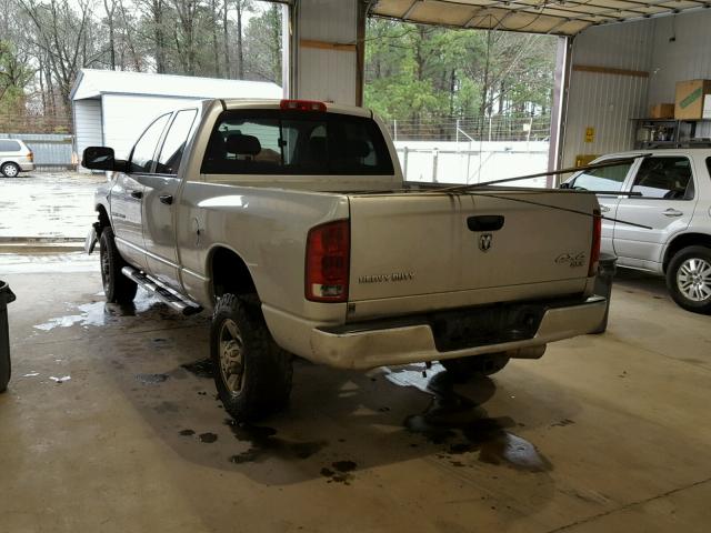 3D7KS28C06G291901 - 2006 DODGE RAM 2500 S SILVER photo 3