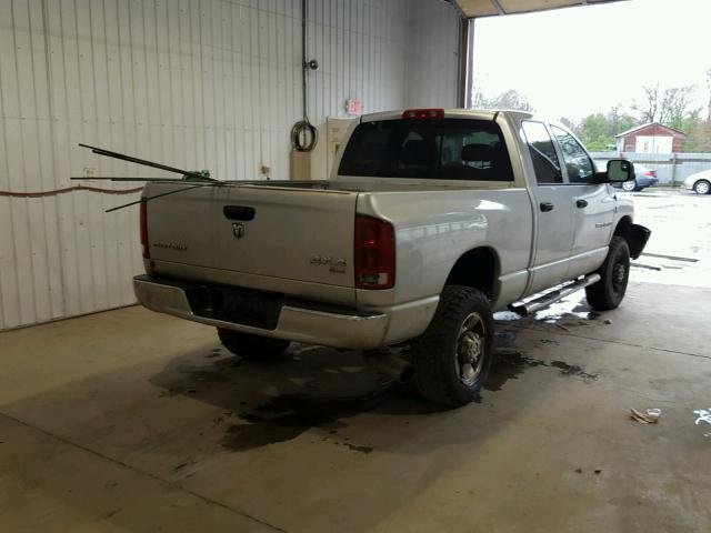 3D7KS28C06G291901 - 2006 DODGE RAM 2500 S SILVER photo 4