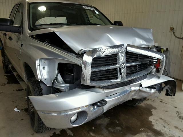 3D7KS28C06G291901 - 2006 DODGE RAM 2500 S SILVER photo 9