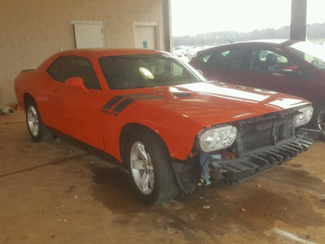 2B3CJ5DT3AH305292 - 2010 DODGE CHALLENGER ORANGE photo 1