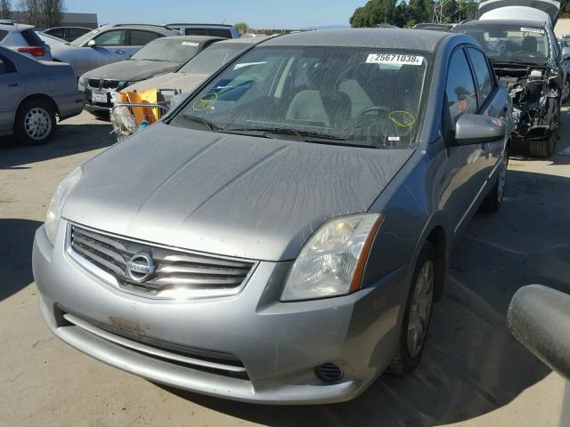 3N1AB6AP9AL713483 - 2010 NISSAN SENTRA 2.0 GRAY photo 2