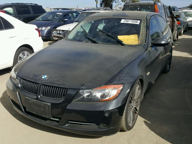 WBAVC535X8F009506 - 2008 BMW 328 I SULE BLACK photo 2