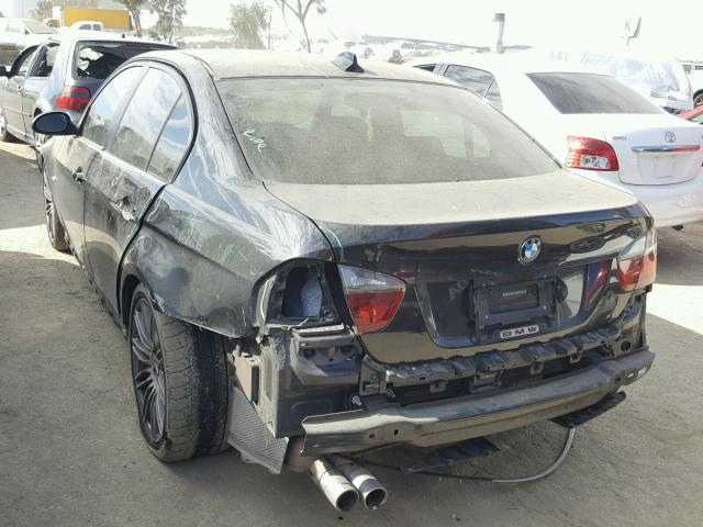 WBAVC535X8F009506 - 2008 BMW 328 I SULE BLACK photo 3