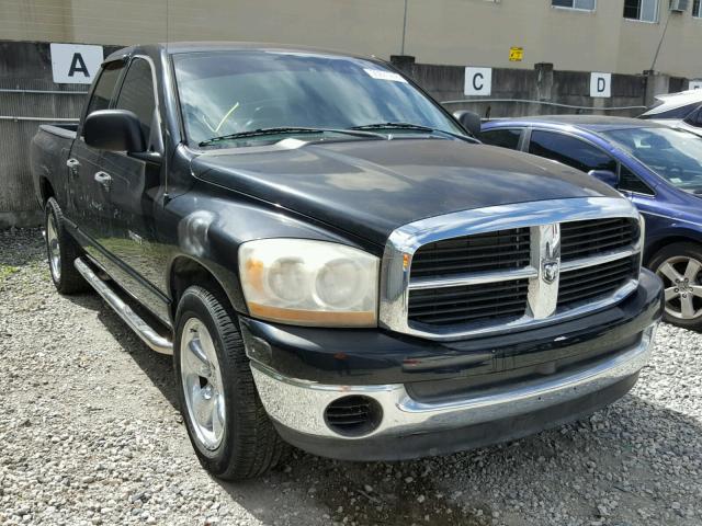 1D7HA18N66J127771 - 2006 DODGE RAM 1500 S BLACK photo 1