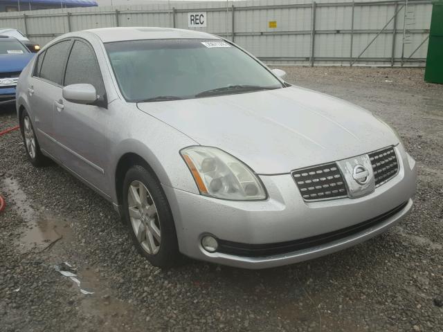 1N4BA41E04C842080 - 2004 NISSAN MAXIMA SE SILVER photo 1