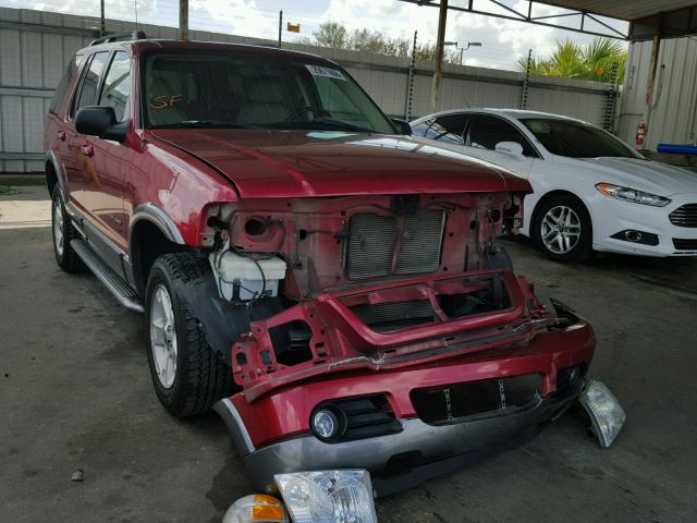 1FMZU73K44UA41534 - 2004 FORD EXPLORER X RED photo 1