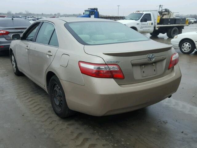 4T1BE46K28U786703 - 2008 TOYOTA CAMRY CE BEIGE photo 3