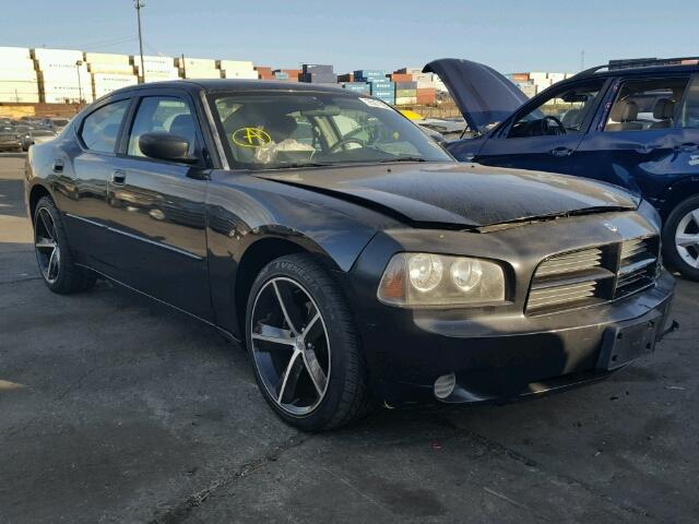 2B3LA43R56H333439 - 2006 DODGE CHARGER SE BLACK photo 1