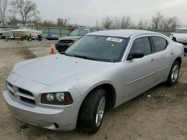 2B3KA43D89H596495 - 2009 DODGE CHARGER SILVER photo 2